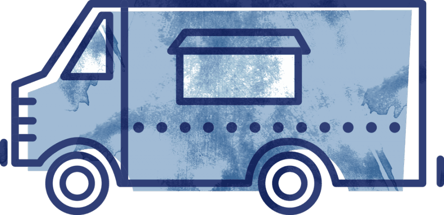 Food Trucks Bring Variety To Lunch - Food Truck Graphic Png - Transparent PNG Free Download | PNGio