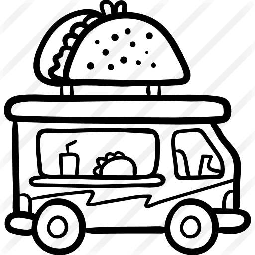 Taco Truck - Food - Transparent PNG Free Download | PNGio