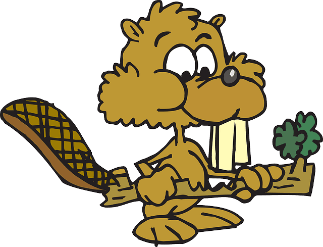 Twig Food, Cartoon, Beaver, Art, Eating, Animal, Twig - Cartoon Animals Eating Food - Transparent PNG Free Download | PNGio