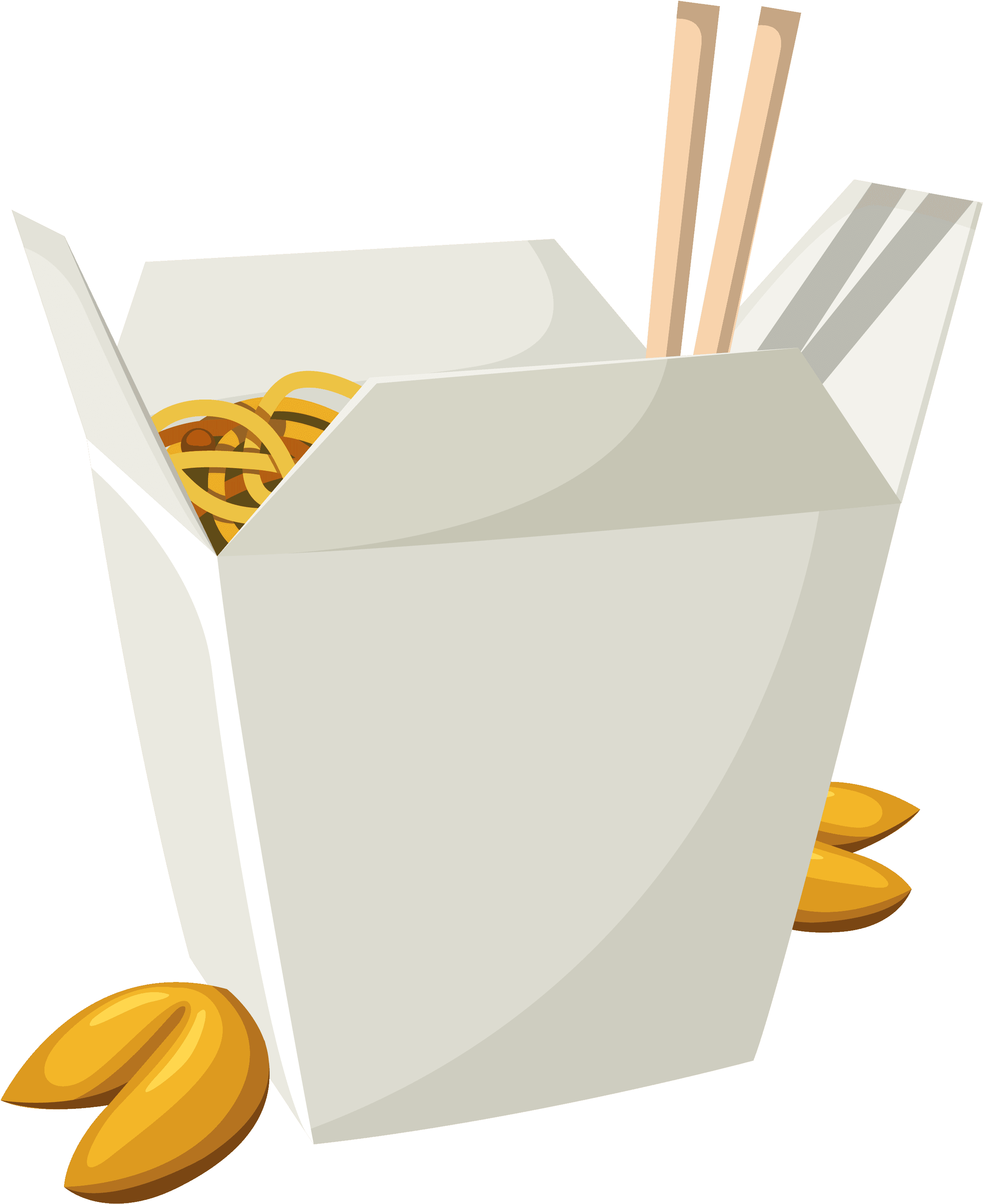 Chinese Food In Box Png Vector Clipart - Box Of Chinese Food - Transparent PNG Free Download | PNGio