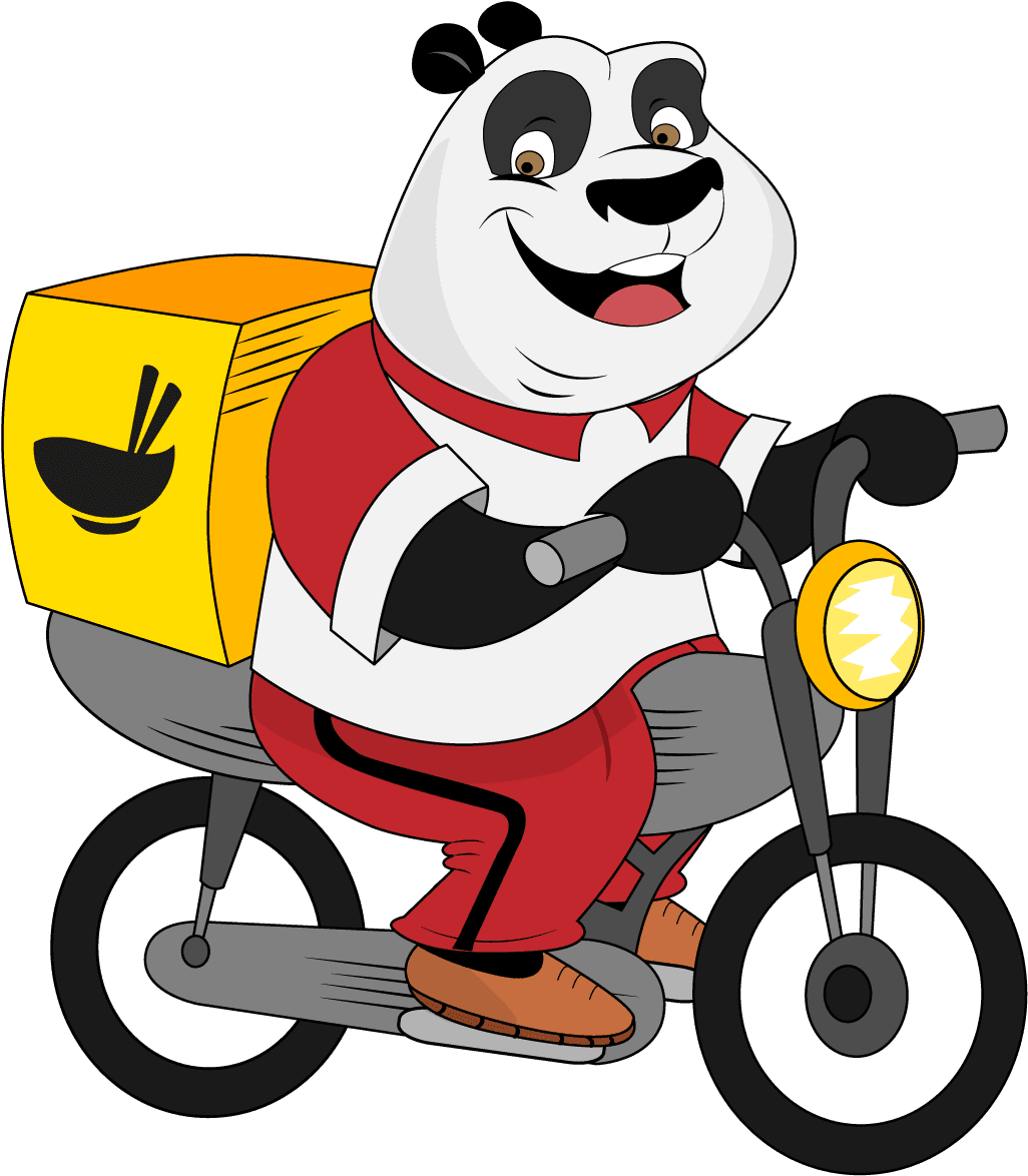 Go Food Clipart Collection - Panda Food Delivery - Transparent PNG Free Download | PNGio