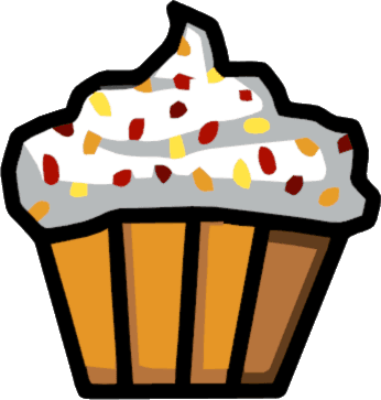Cupcake - Scribblenauts Food Png - Transparent PNG Free Download | PNGio