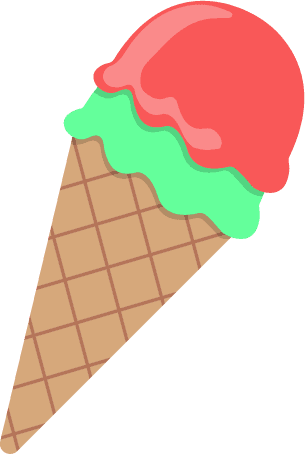 Holiday Card For An Ice Cream Shop - Fast Food - Transparent PNG Free Download | PNGio