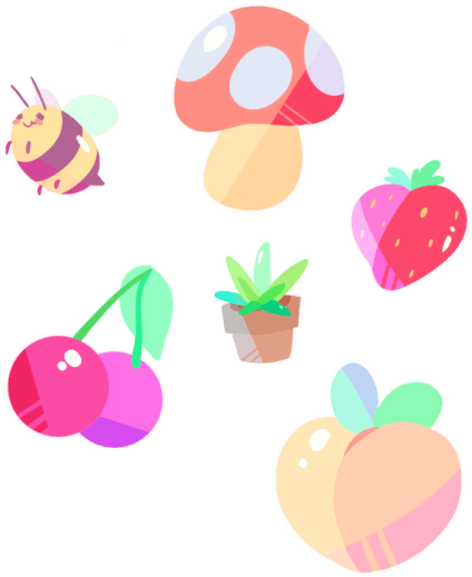 Cute Food Stickers Tumblr - Food - Transparent PNG Free Download | PNGio