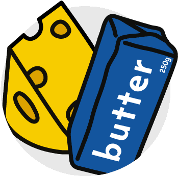 Kids Get A Lot Of Their Sat Fat From - Food - Transparent PNG Free Download | PNGio