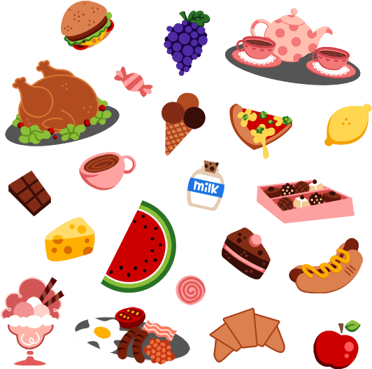 Food Is Good By Sprits - Good Food Cartoon - Transparent PNG Free Download | PNGio