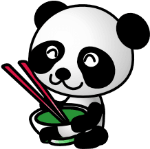 Panda Eating Chinese Food - Transparent PNG Free Download | PNGio