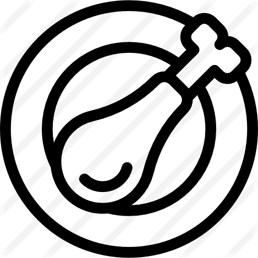 Chicken Leg - Chicken As Food - Transparent PNG Free Download | PNGio