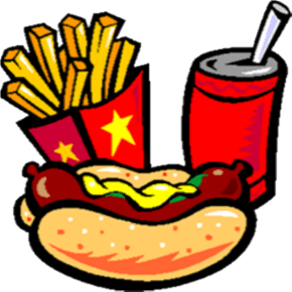 Food Decal - Foods And Drinks Cartoon - Transparent PNG Free Download | PNGio