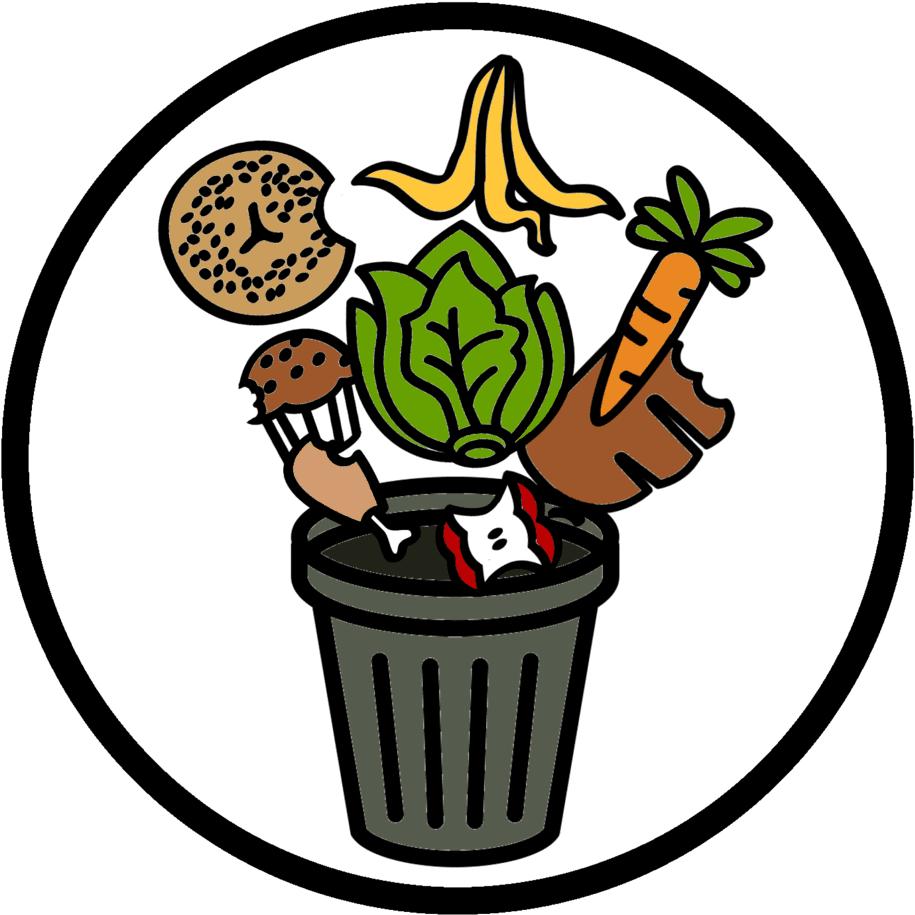 Contact - Food Waste Bin Cartoon - Transparent PNG Free Download | PNGio