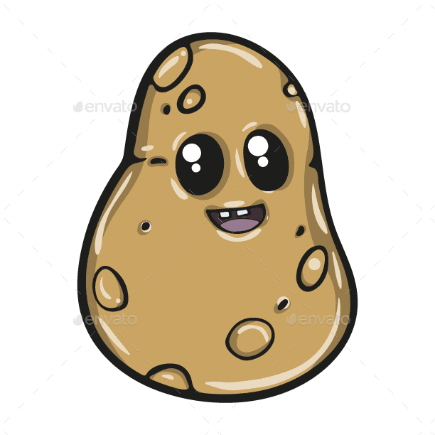 12 Cute Cartoon Vegetables Set By Shallunarula Graphicriver - Cute Food Png Cartoon - Transparent PNG Free Download | PNGio