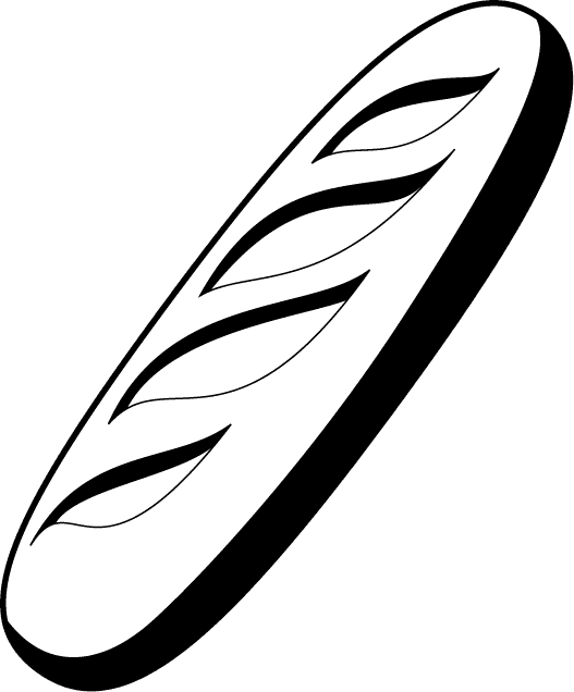 French - French Food Coloring Pages - Transparent PNG Free Download | PNGio