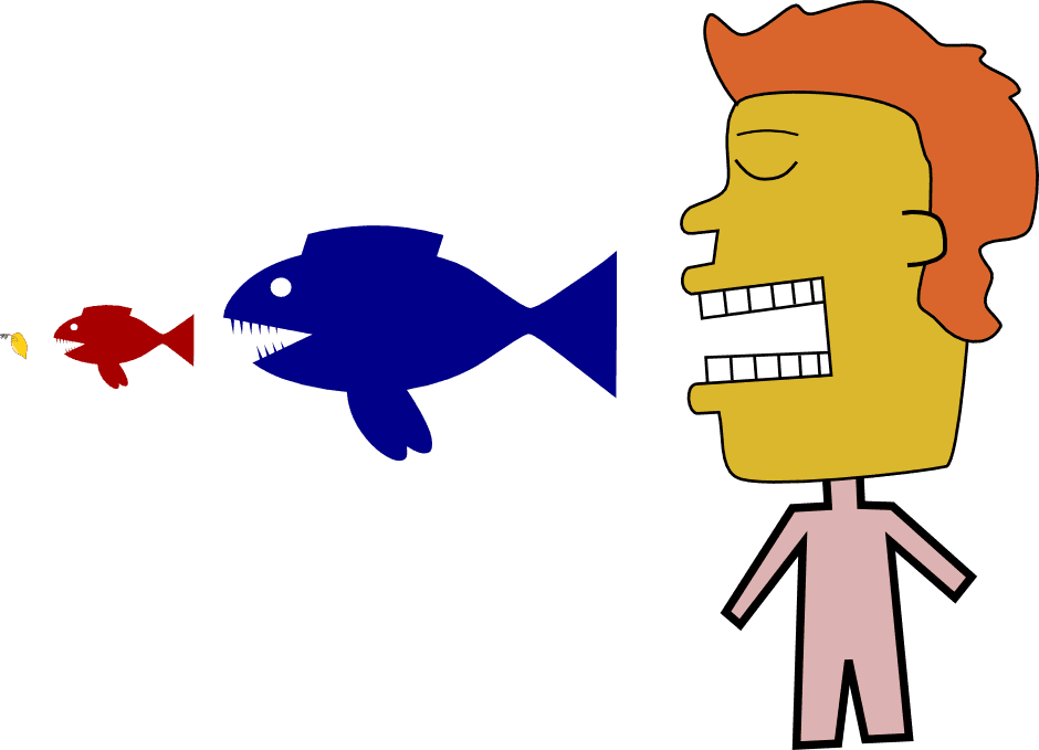 Food Animated Gif - Lakes And Ponds Food Chain - Transparent PNG Free Download | PNGio