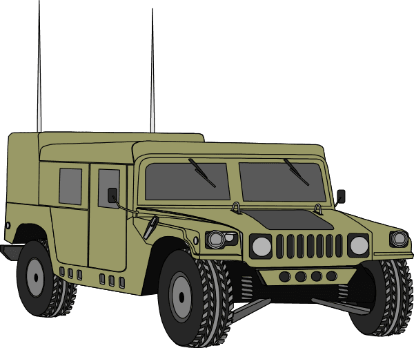 Free Vector Hummer Clip Art - Military Vehicle Clip Art - Transparent PNG Free Download | PNGio