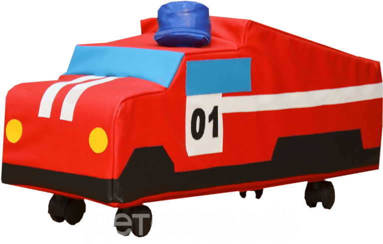 Напольная Каталка "пожарная Машина "01" - Toy Vehicle - Transparent PNG Free Download | PNGio