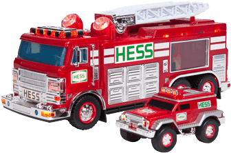 2005 Hess Emergency Truck Replica With Rescue Vehicle - Emergency Vehicle - Transparent PNG Free Download | PNGio