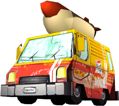 3d Hotdog Car By Fulber - Commercial Vehicle - Transparent PNG Free Download | PNGio