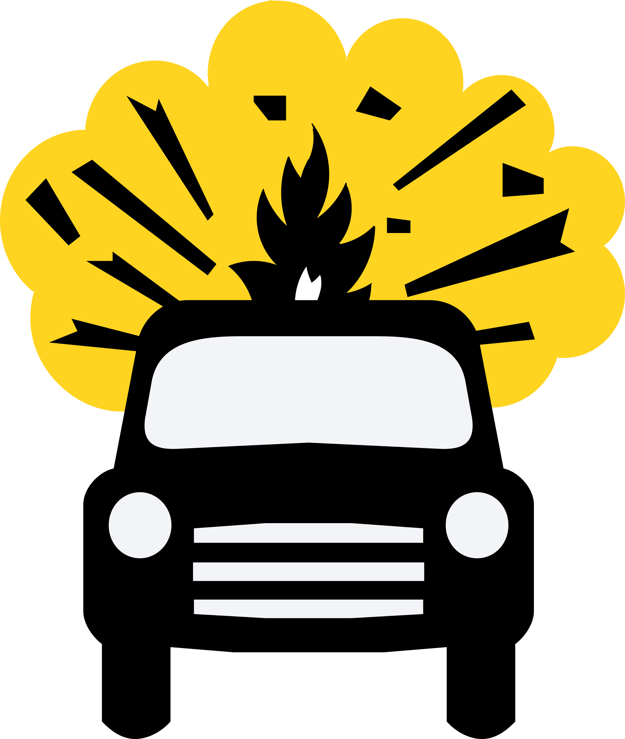 Bomb - No Vehicles Carrying Explosives Sign - Transparent PNG Free Download | PNGio