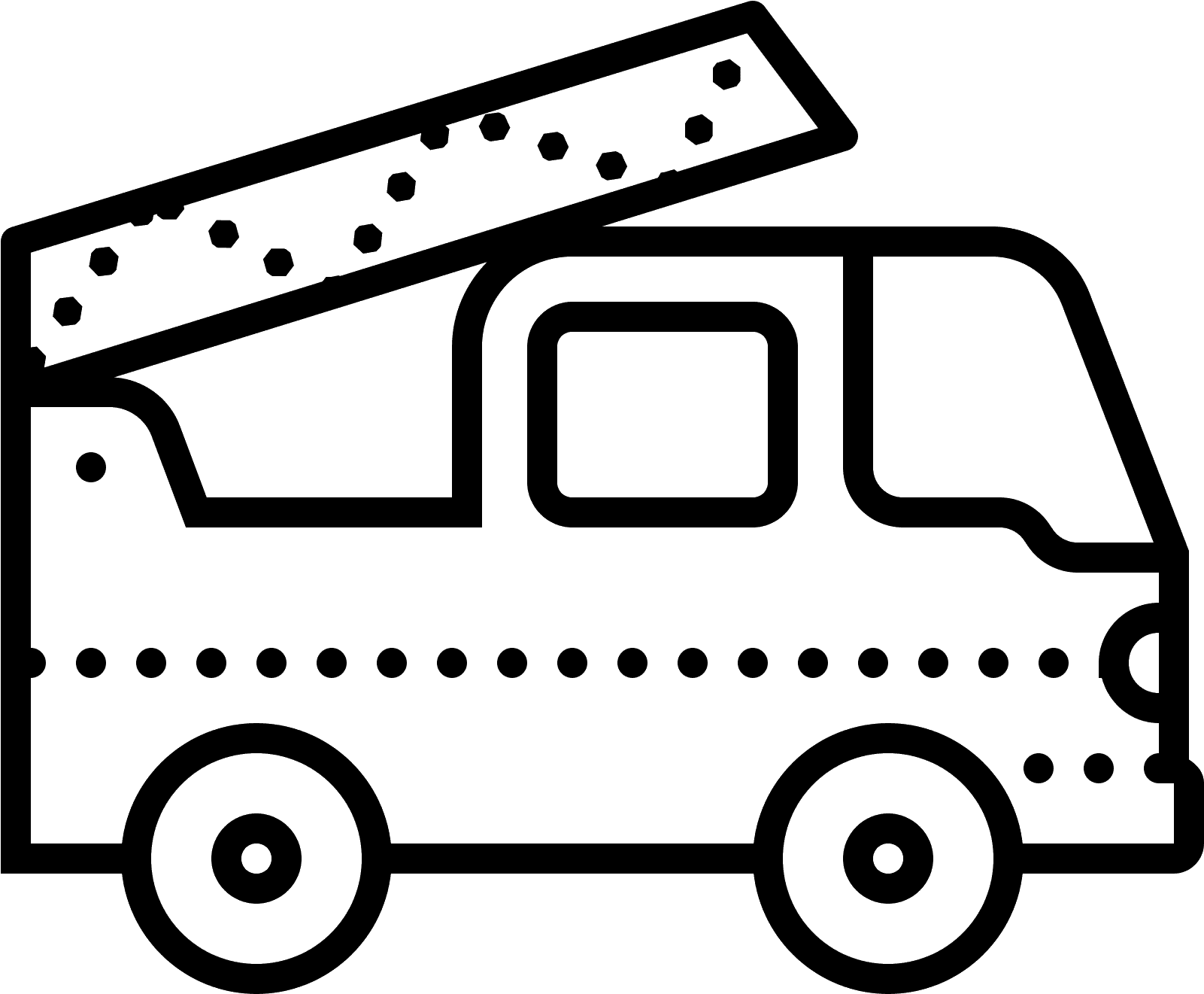 This Is A Fire Truck That Has A Ladder Attached To - Recreational Vehicle - Transparent PNG Free Download | PNGio