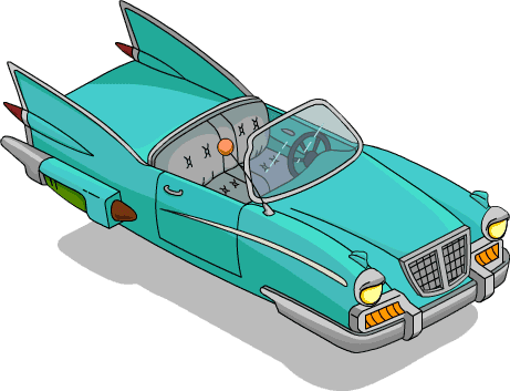 Simpson's Hover Car - Vehicle The Simpsons Tapped Out - Transparent PNG Free Download | PNGio