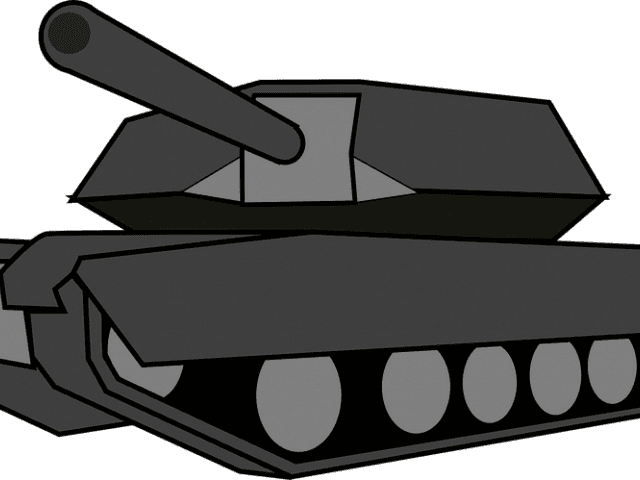 Tank Clipart Gray - Army Tank Tshirt Military Vehicle Warfare - Transparent PNG Free Download | PNGio