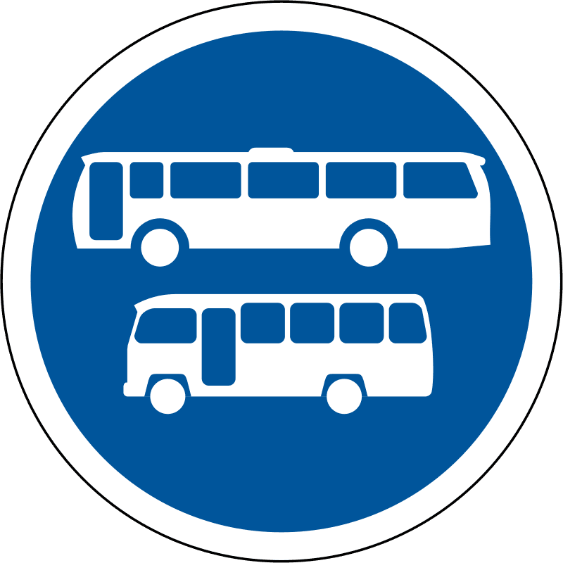 Buses & Midibuses - No Minibus Vehicles Allowed Road Sign - Transparent PNG Free Download | PNGio