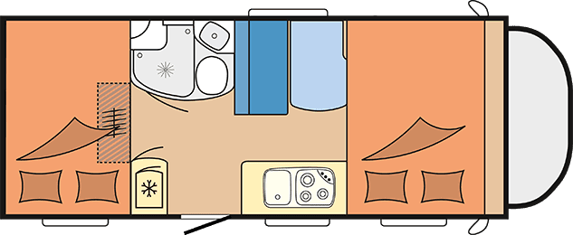 Siesta A60 Gf - Recreational Vehicle - Transparent PNG Free Download | PNGio