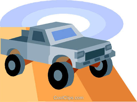 Truck Royalty Free Vector Clip Art Illustration - Off-road Vehicle - Transparent PNG Free Download | PNGio