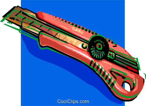 Exacto Knife Royalty Free Vector Clip Art Illustration - Toy Vehicle - Transparent PNG Free Download | PNGio