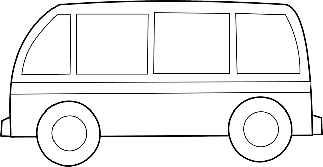 Vintage Bus, Van, Vw, Automobile, Car, Vehicle, Vintage - รูป รถ การ์ตูน ขาว ดำ - Transparent PNG Free Download | PNGio