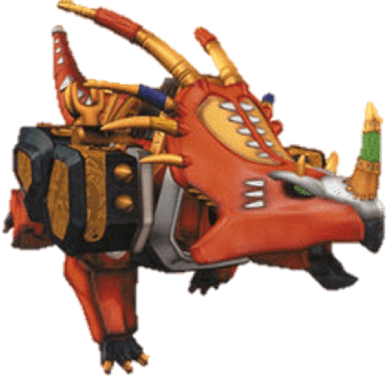 This Styracosaurus Zord Is Controlled By The Triassic - Power Rangers Dino Thunder Mezodon - Transparent PNG Free Download | PNGio