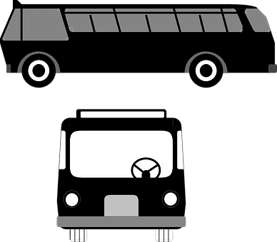 Bus Vehicle Transport Road Travel Automobi - Bus Vector - Transparent PNG Free Download | PNGio