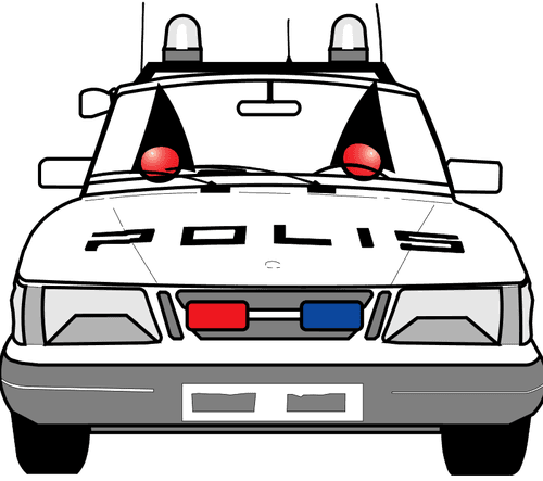 Police Vehicle - Colouring Pages Of Police Cars - Transparent PNG Free Download | PNGio