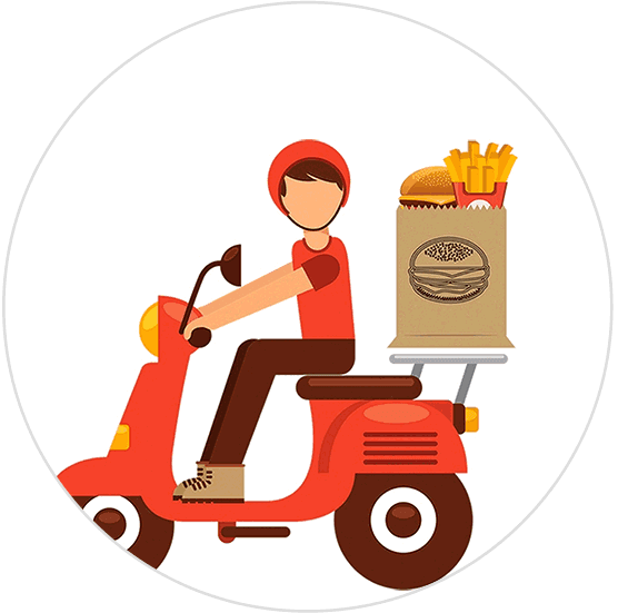 Deliver The Order By Foot Or Vehicle - Delivery At Your Doorstep - Transparent PNG Free Download | PNGio