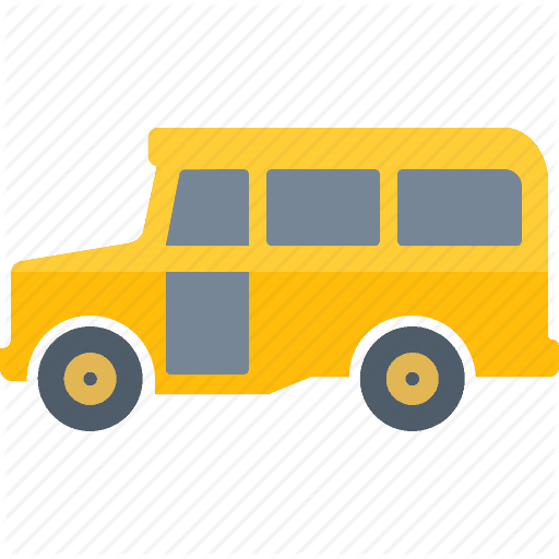 Barcode For School Vehicles - School Bus Png Flat - Transparent PNG Free Download | PNGio