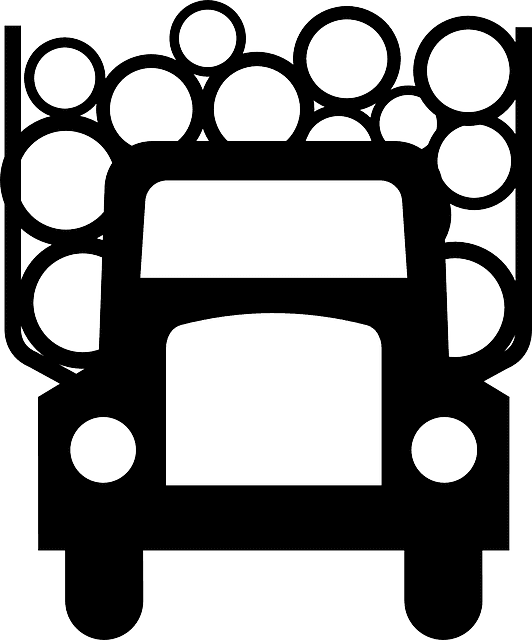 Frontal Truck, Transportation, Vehicle, Wood, Frontal - Logging Truck Clip Art - Transparent PNG Free Download | PNGio