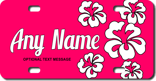 Flower Background License Plate For Bikes, Bicycles, - Bicycle - Transparent PNG Free Download | PNGio