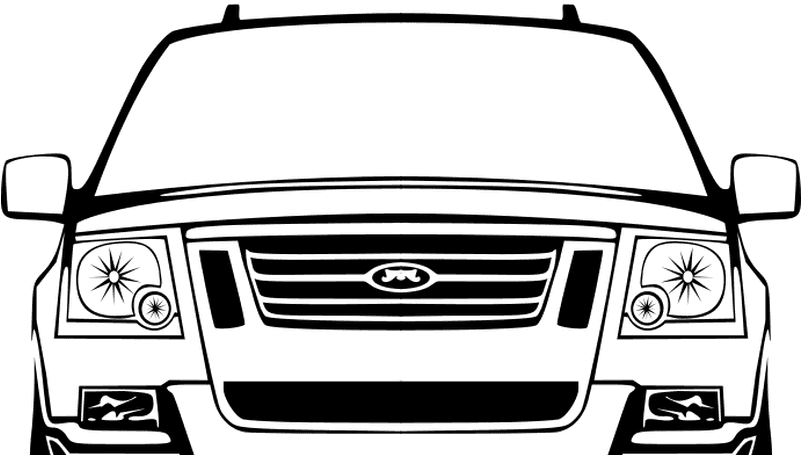 Clipart Suburban Assault Vehicle - Car - Transparent PNG Free Download | PNGio