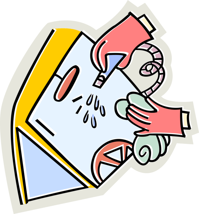 Vector Illustration Of Car Wash Or Carwash Auto Wash - Clip Art - Transparent PNG Free Download | PNGio