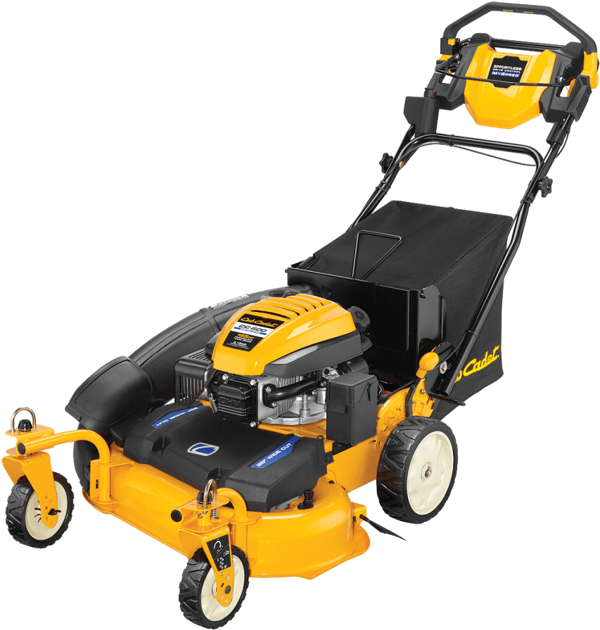 Technical Specifications - Cub Cadet Walk Behind Mower - Transparent PNG Free Download | PNGio