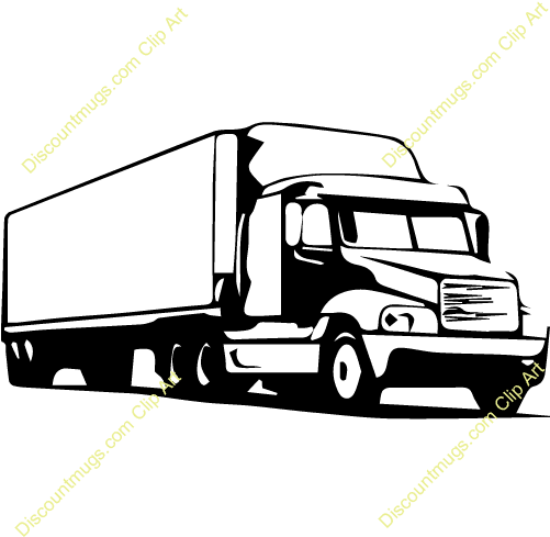 Download Trailer Vector Clipart Commercial Vehicle - 18 Wheels Truck Vector - Transparent PNG Free Download | PNGio