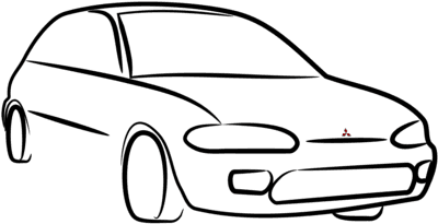 Car Vehicle Mitsubishi Motors Ford Mondeo Toyota Land - Car Picture Line Drawing - Transparent PNG Free Download | PNGio