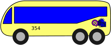School Bus Motor Vehicle Coach Pictogram - Bus - Transparent PNG Free Download | PNGio
