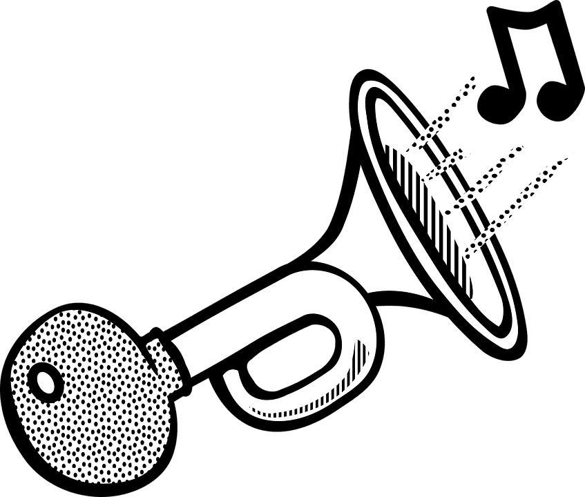 Vector Free Stock Air Horn Clipart - Clipart Horn - Transparent PNG Free Download | PNGio