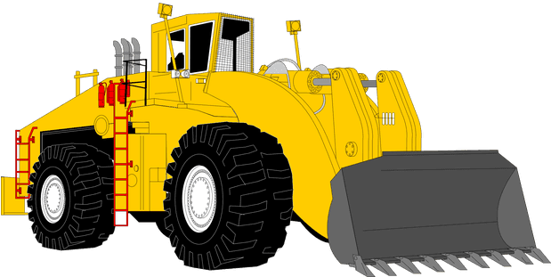 Clipart Black And White Download Construction Vehicle - Heavy Equipment Cartoon Png - Transparent PNG Free Download | PNGio
