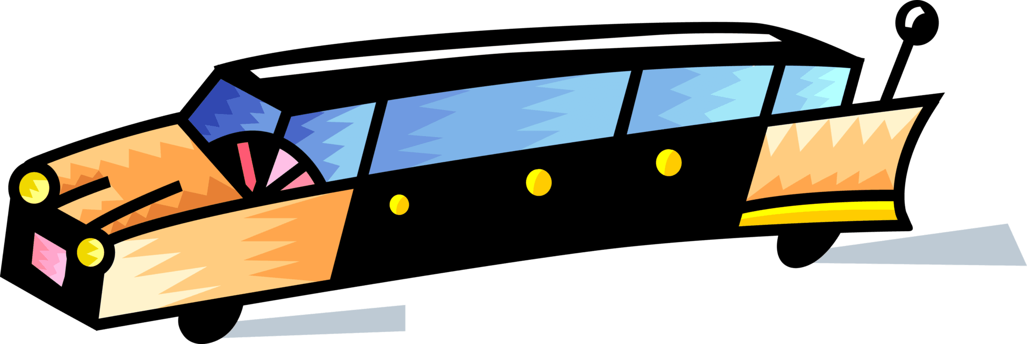 Limo Vector Clip Art - Limo Vector Clip Art - Transparent PNG Free Download | PNGio
