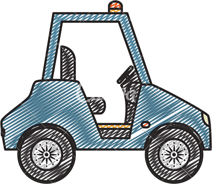 Doodle Towing Luggage Vehicle - Doodle Towing Luggage Vehicle - Transparent PNG Free Download | PNGio