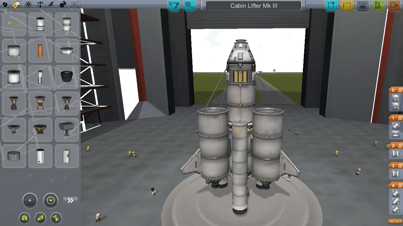 Orbital Lifter In The Vehicle Assembly Building - Ksp Vehicle Assembly Building - Transparent PNG Free Download | PNGio