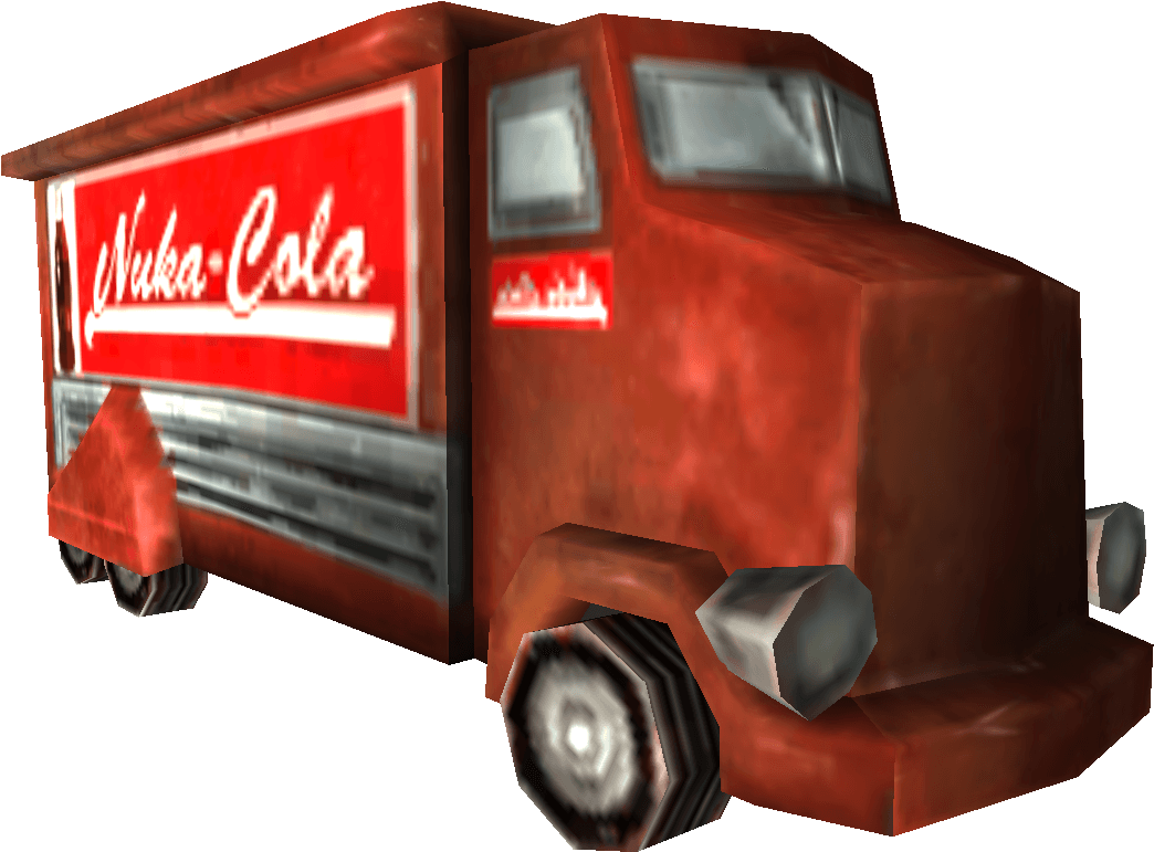 Nuka Cola Truck From Fallout 3 And Nv - Vehicle - Transparent PNG Free Download | PNGio
