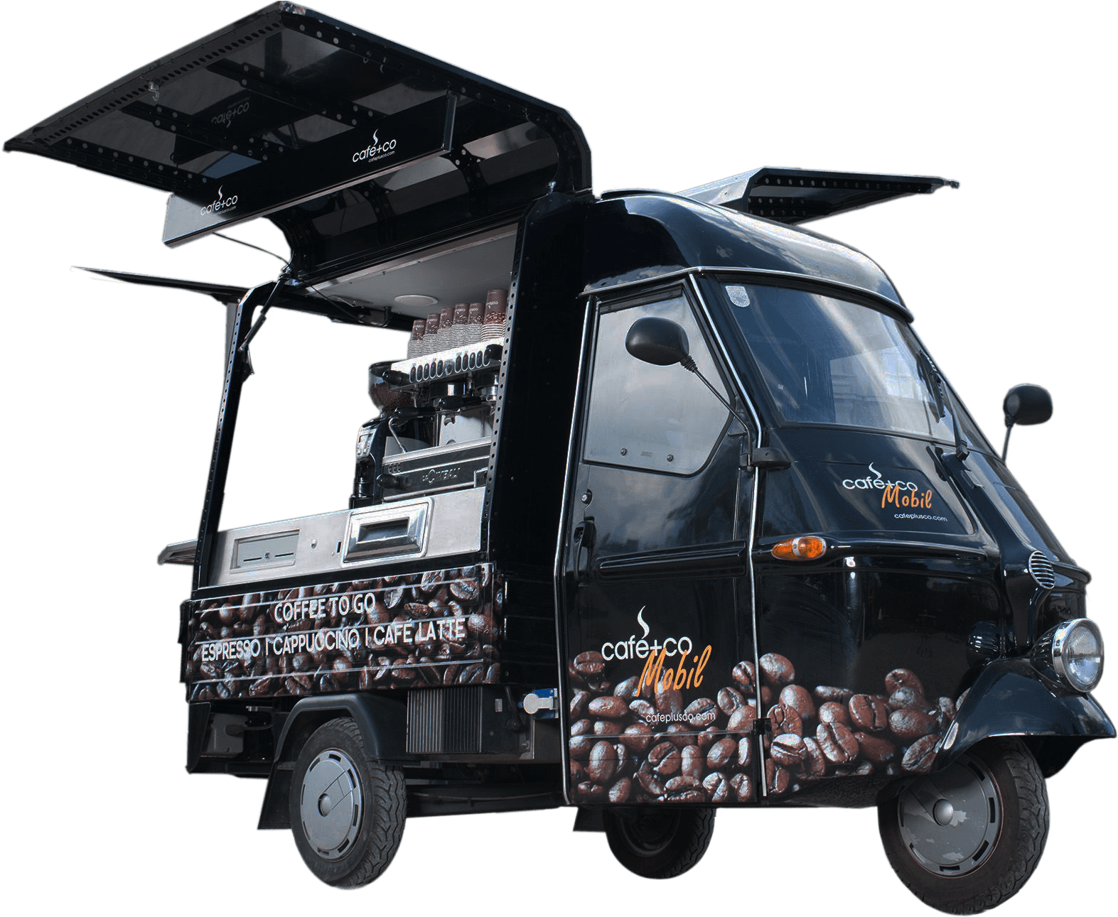 Mobile Stall For Dairy Products - Commercial Vehicle - Transparent PNG Free Download | PNGio